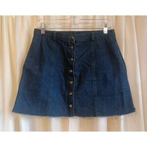 Orvis Women's 100% Cotton Denim Button Jean Shirt Size‎ 8 with Pockets